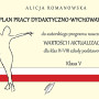 Alicja Romanowska - Plan pracy dydaktyczno-wychowawczej - NEW_5 OKŁADKA_narewers